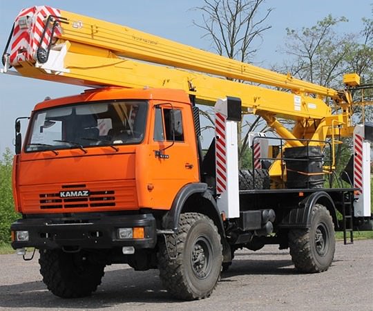Аренда автовышки в Вельске и  Архангельской области